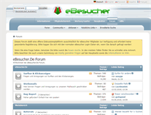 Tablet Screenshot of forum.ebesucher.de